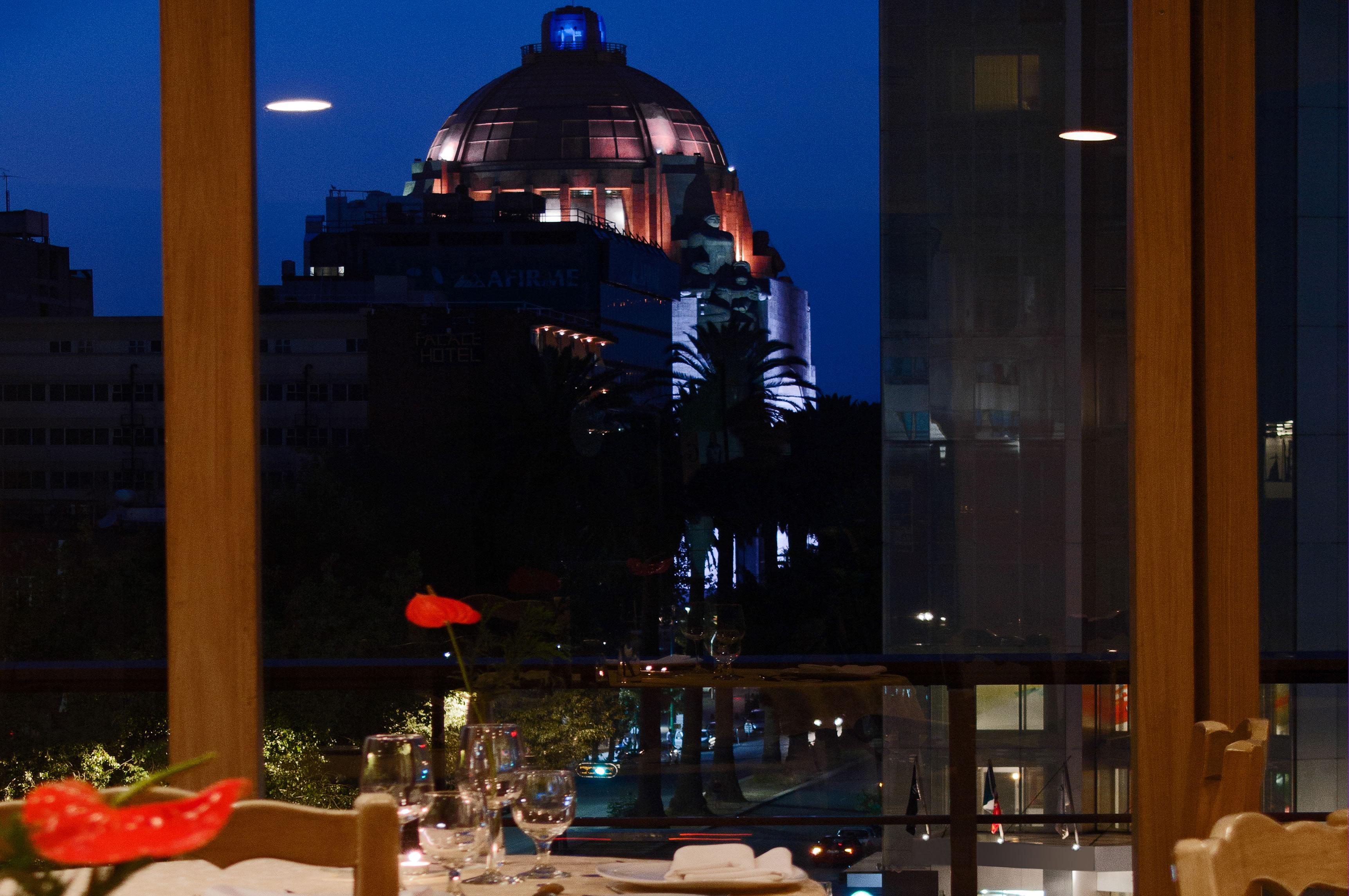 Fiesta Americana Reforma Città del Messico Esterno foto View from the restaurant